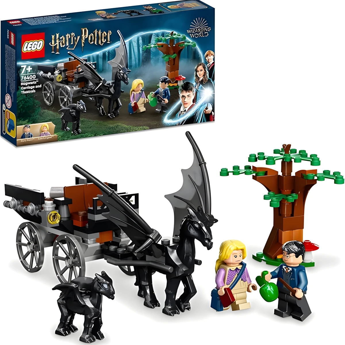 LEGO Harry Potter Carruaje y Thestrals de Hogwarts