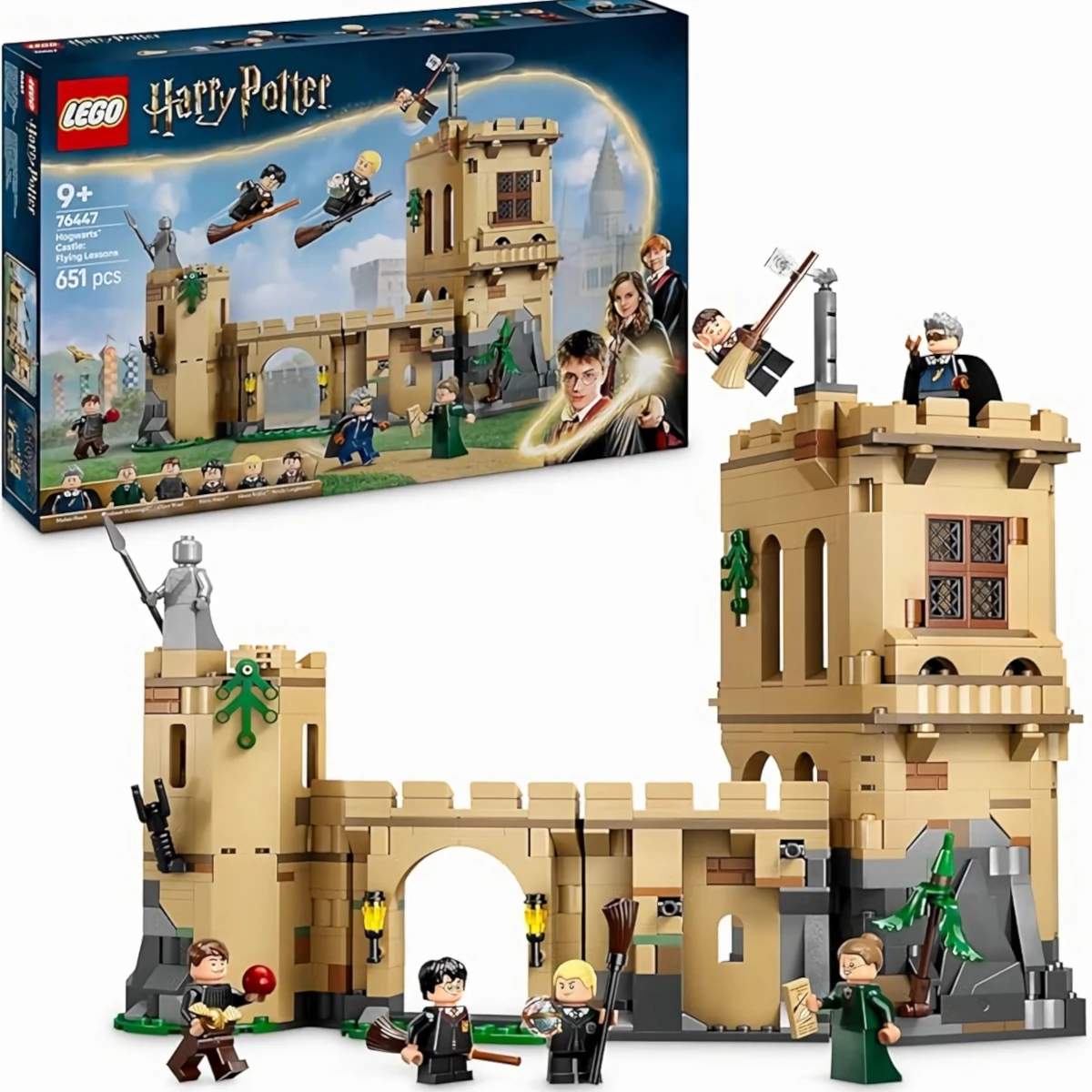 LEGO Harry Potter Castillo de Hogwarts, Clase de Vuelo y Quidditch