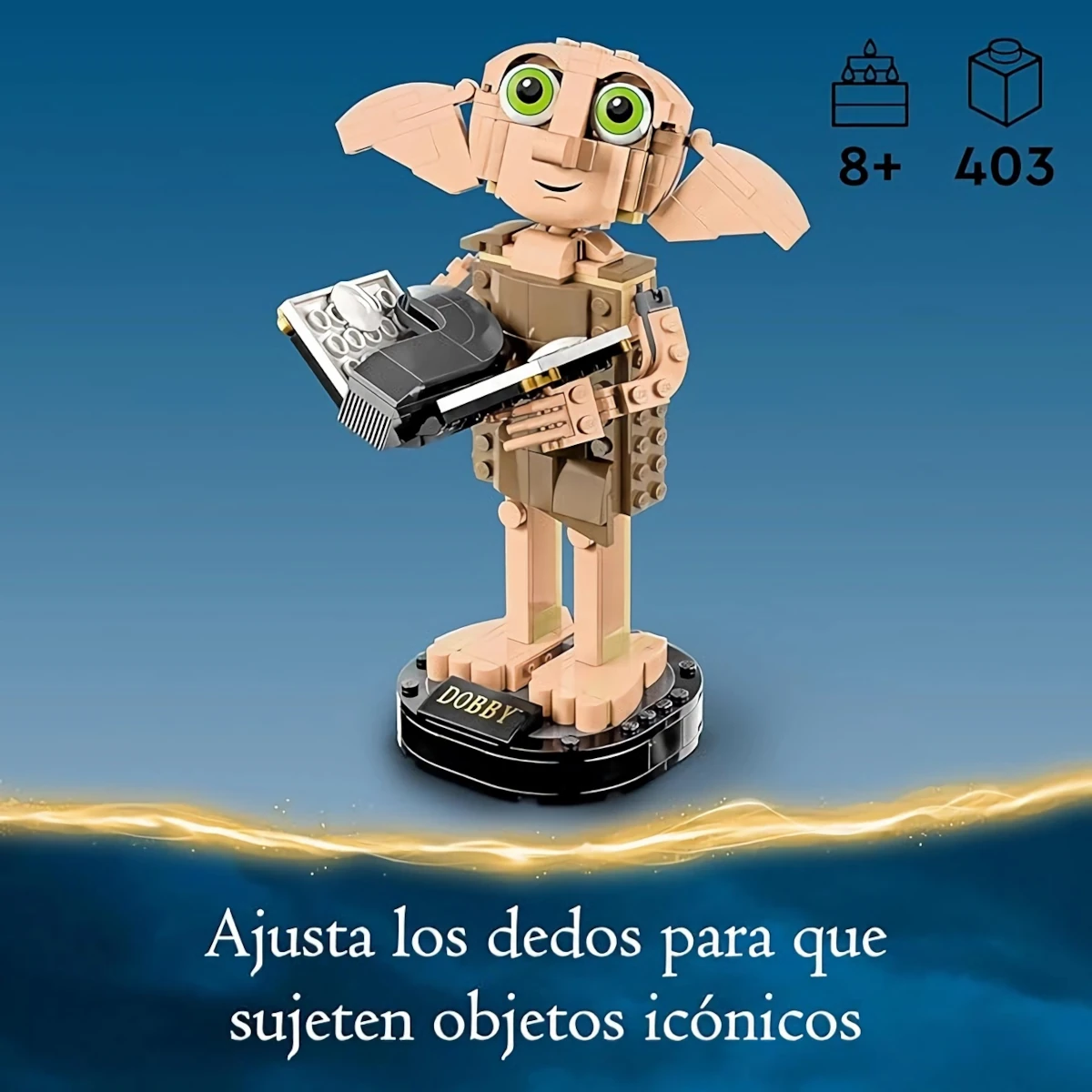 LEGO Harry Potter Dobby el Elfo Doméstico 4