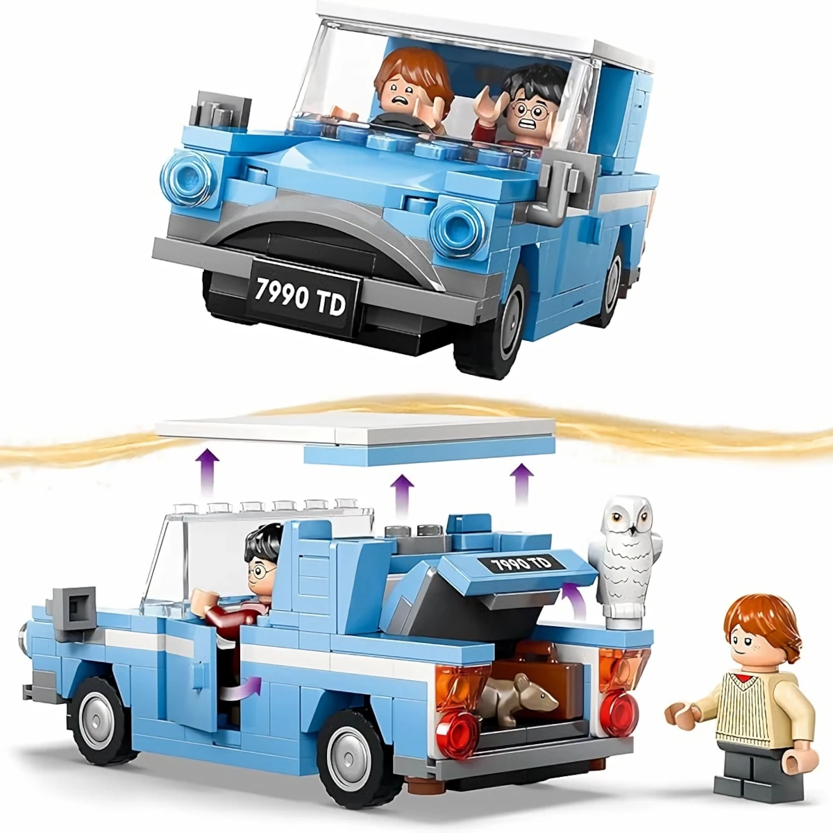 LEGO Harry Potter Ford Anglia Volador 2