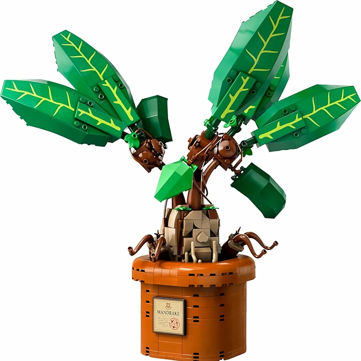 Lego Harry Potter Mandrágora, figura coleccionable de planta y maceta