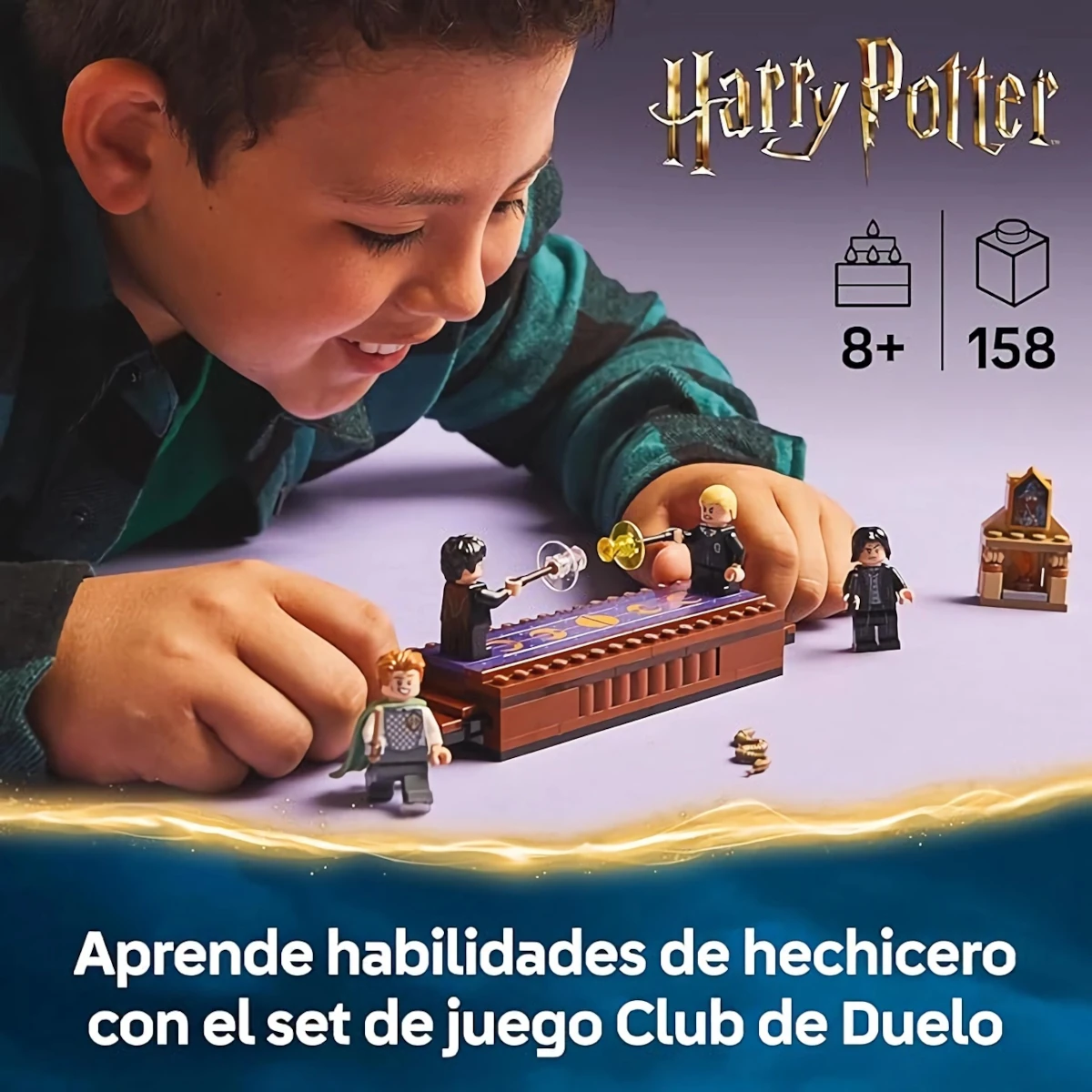 Lego Harry Potter castillo de Hogwarts Club de duelo con 4 minifiguras 1