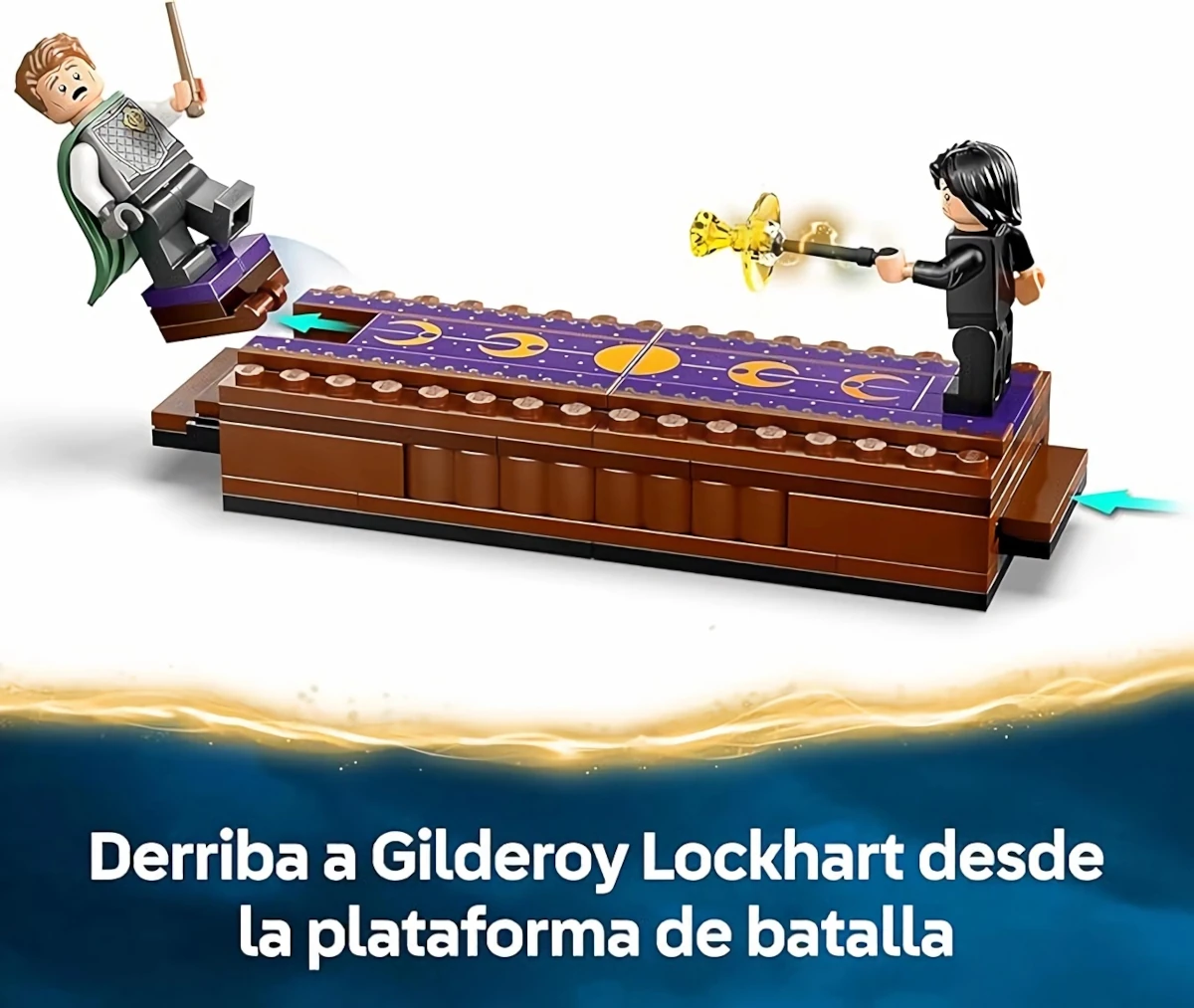 Lego Harry Potter castillo de Hogwarts Club de duelo con 4 minifiguras 2