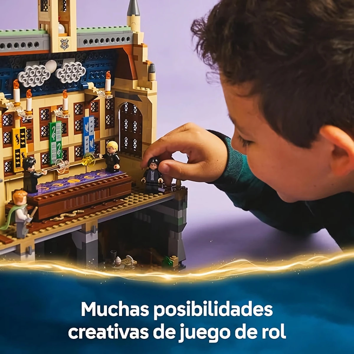 Lego Harry Potter castillo de Hogwarts Club de duelo con 4 minifiguras 4