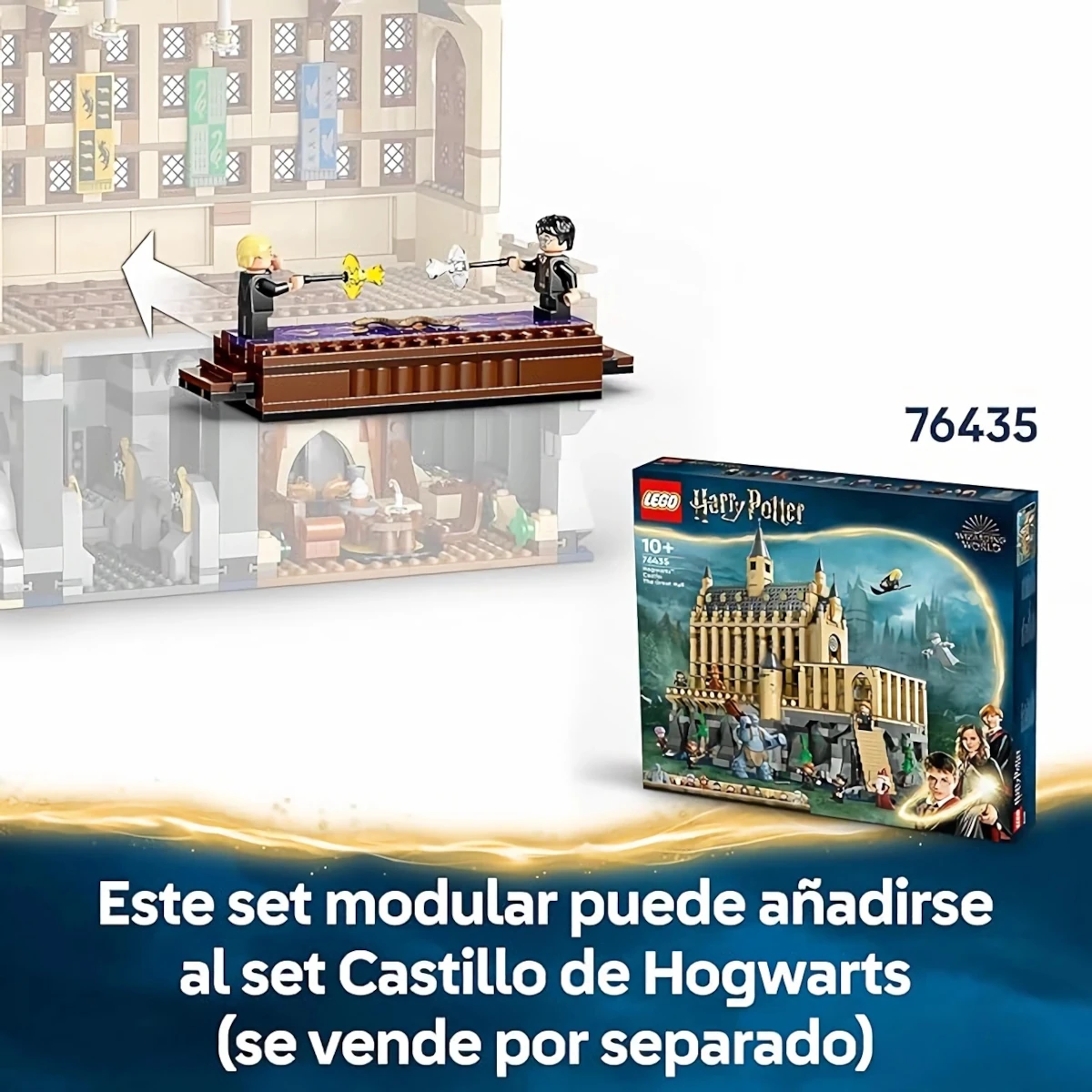 Lego Harry Potter castillo de Hogwarts Club de duelo con 4 minifiguras 5