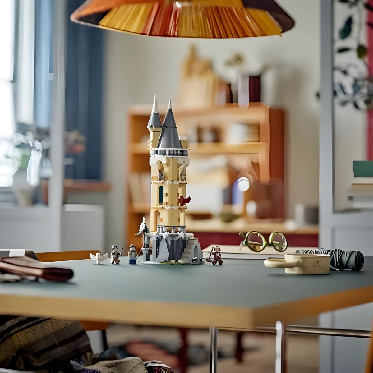 Lego Harry Potter lechucería del castillo de Hogwarts 1