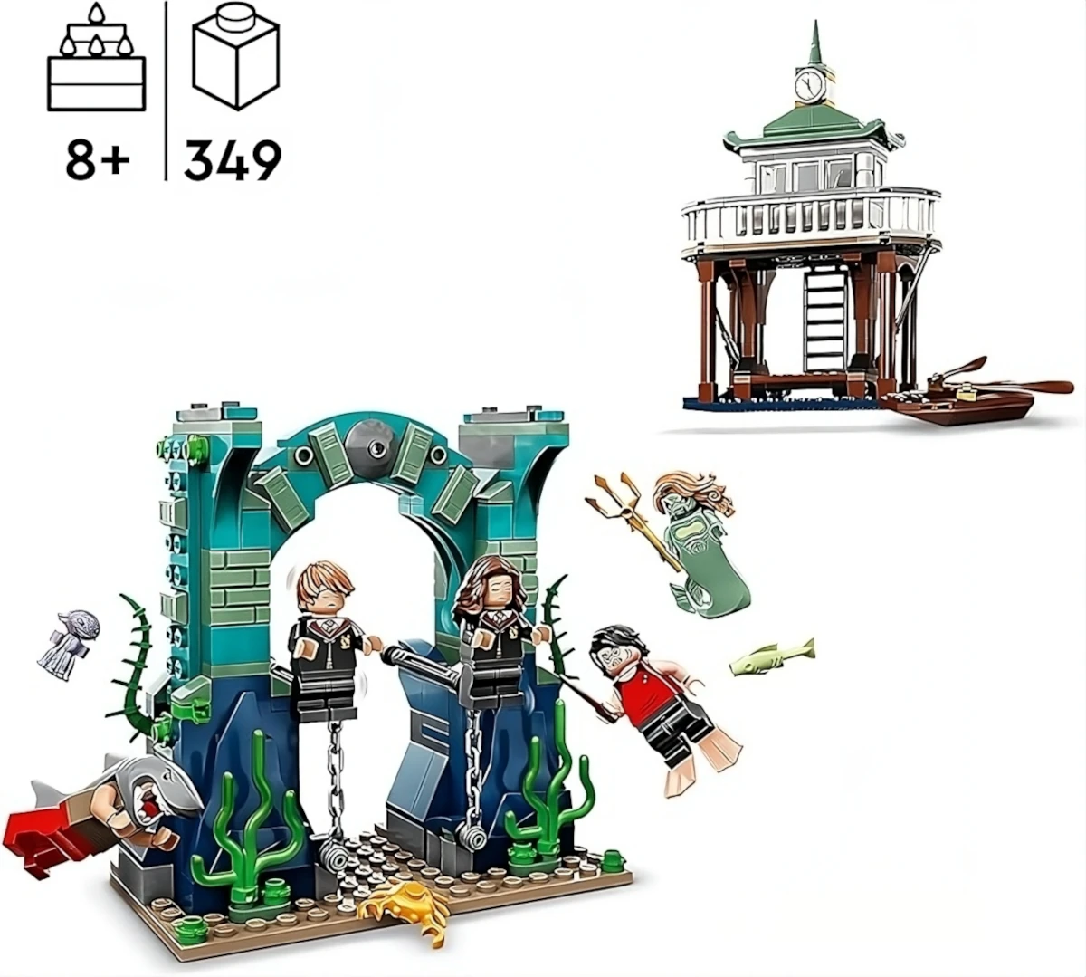 Lego Harry Potter torneo de los tres magos El lago negro 1