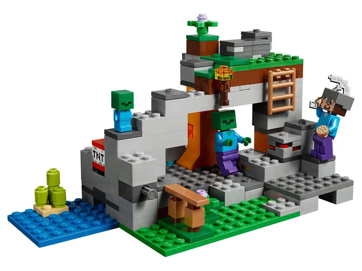 LEGO Minecraft La cueva zombie-3