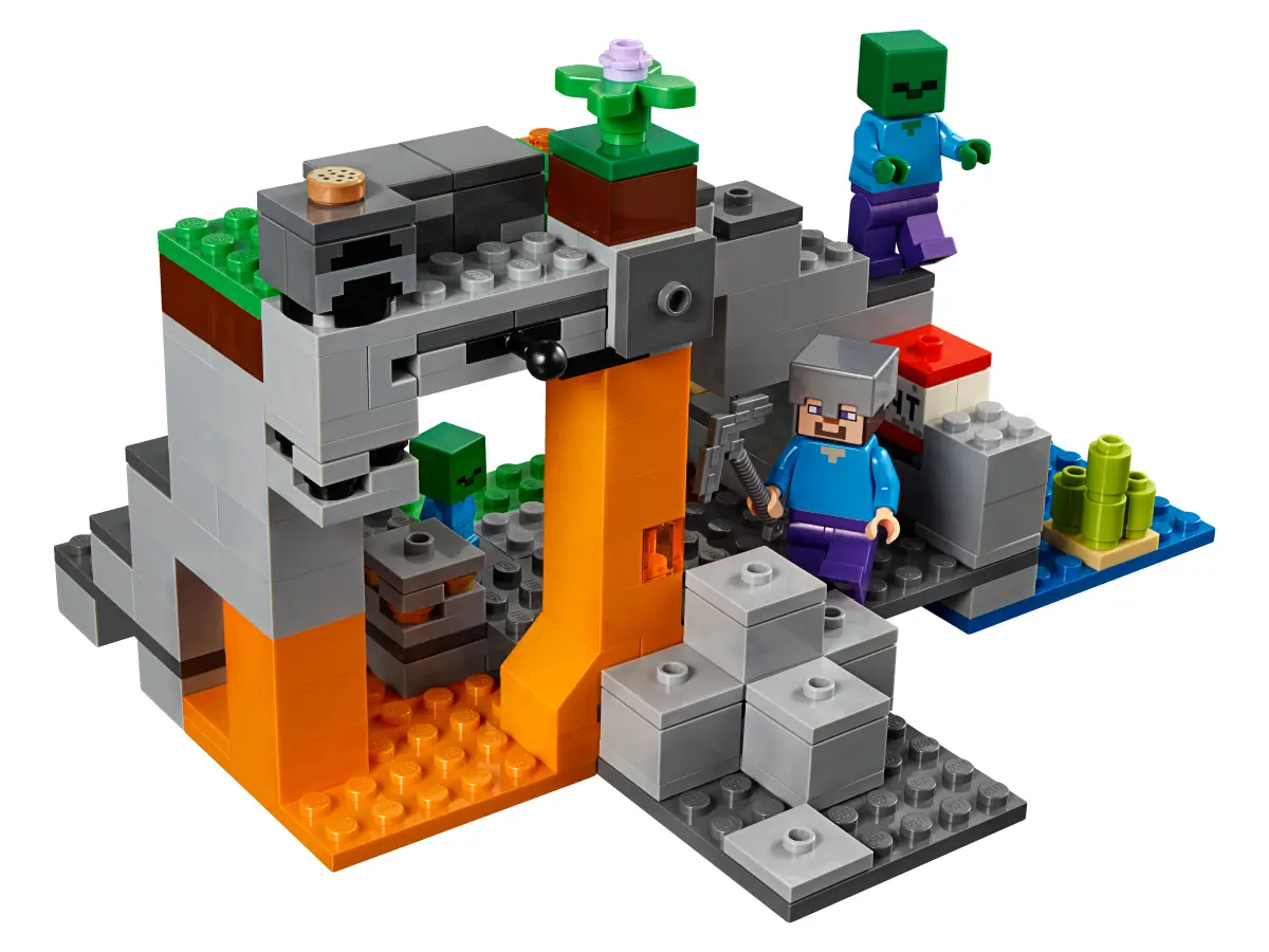 LEGO Minecraft La cueva zombie-4