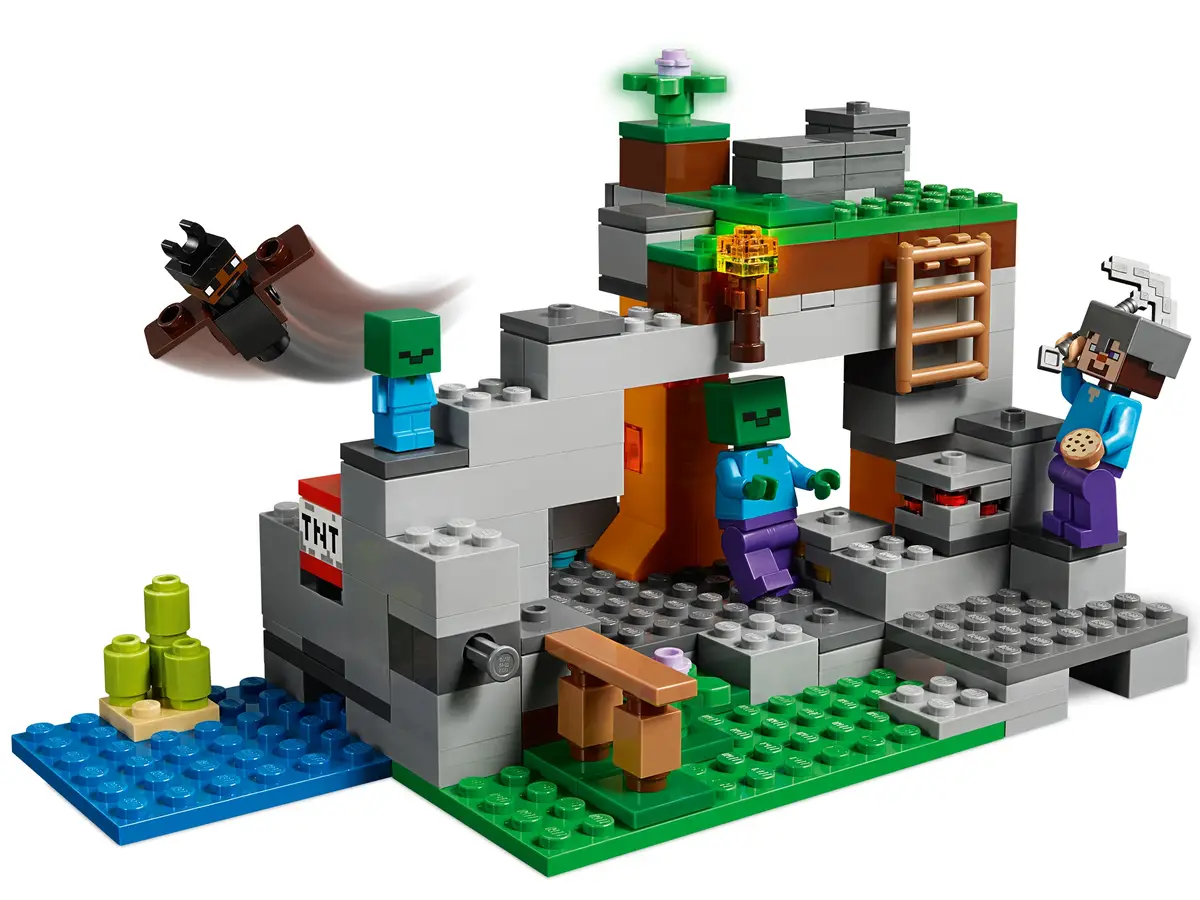 LEGO Minecraft La cueva zombie-7