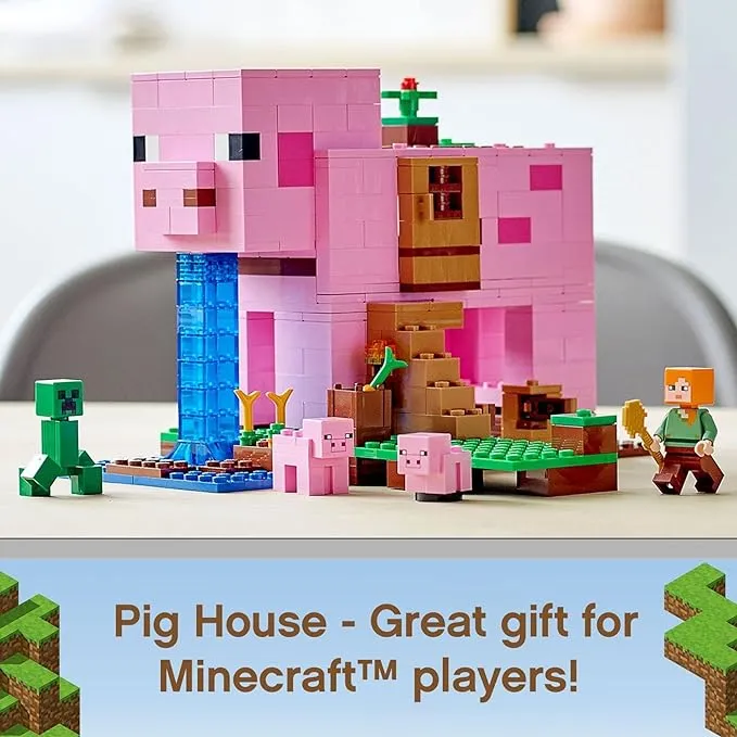 LEGO Minecraft The Pig House con Alex-3_webp