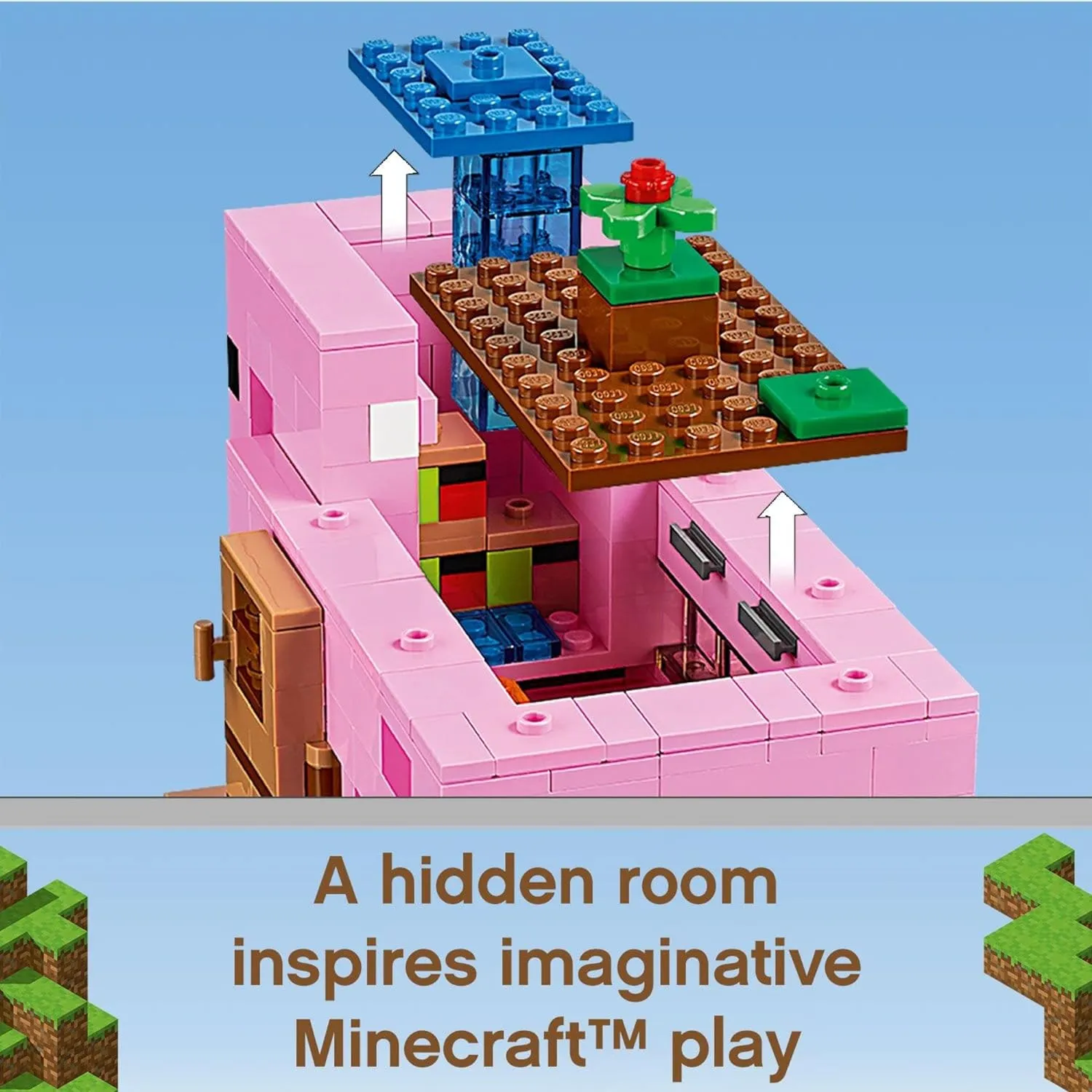 LEGO Minecraft The Pig House con Alex-5_webp