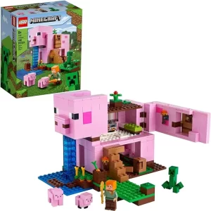 LEGO Minecraft The Pig House con Alex_webp