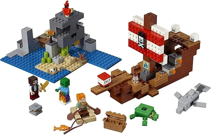 LEGO Minecraft The Pirate Ship-2_webp