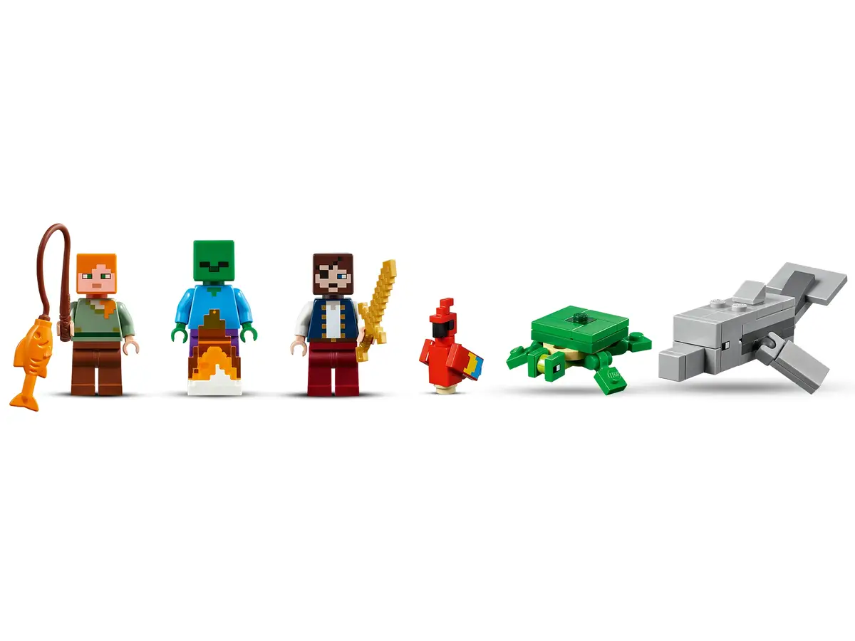 LEGO Minecraft The Pirate Ship-6