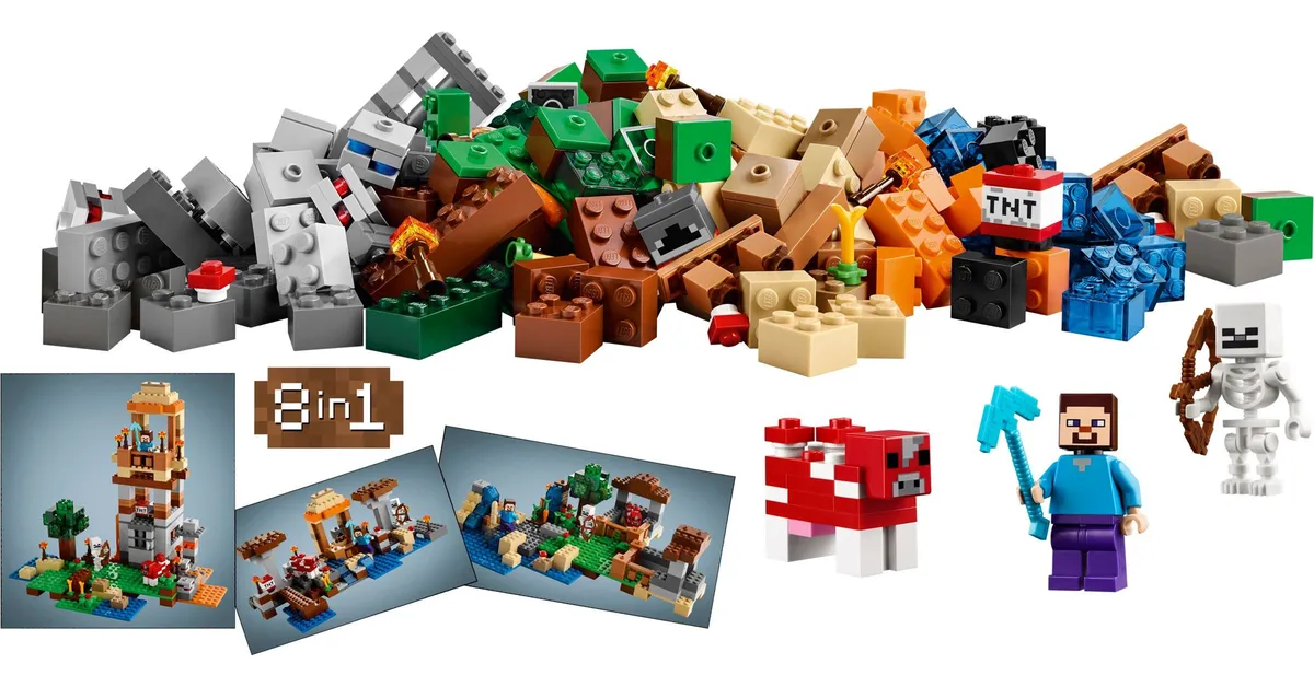 LEGO Minecraft, caja de construcción 1