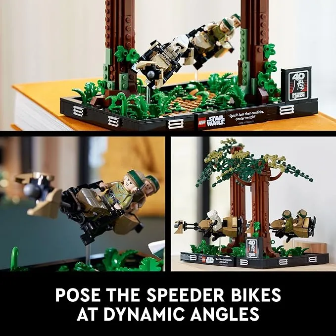 LEGO Star Wars Endor Speeder Chase Diorama-4_webp