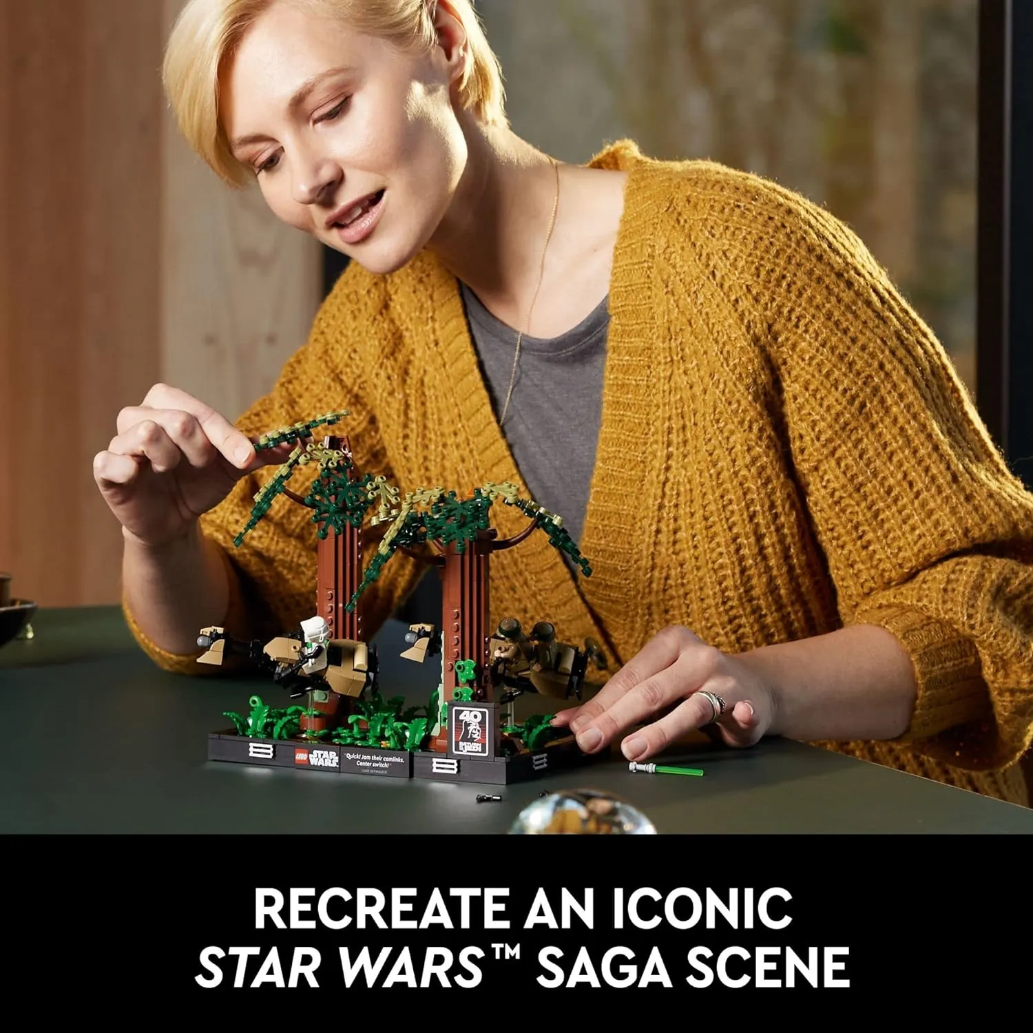 LEGO Star Wars Endor Speeder Chase Diorama-7_webp