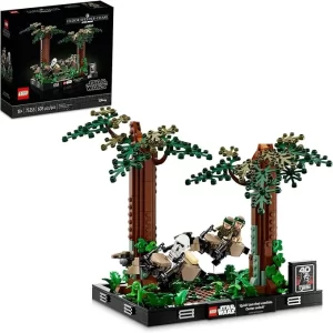 LEGO Star Wars Endor Speeder Chase Diorama_webp